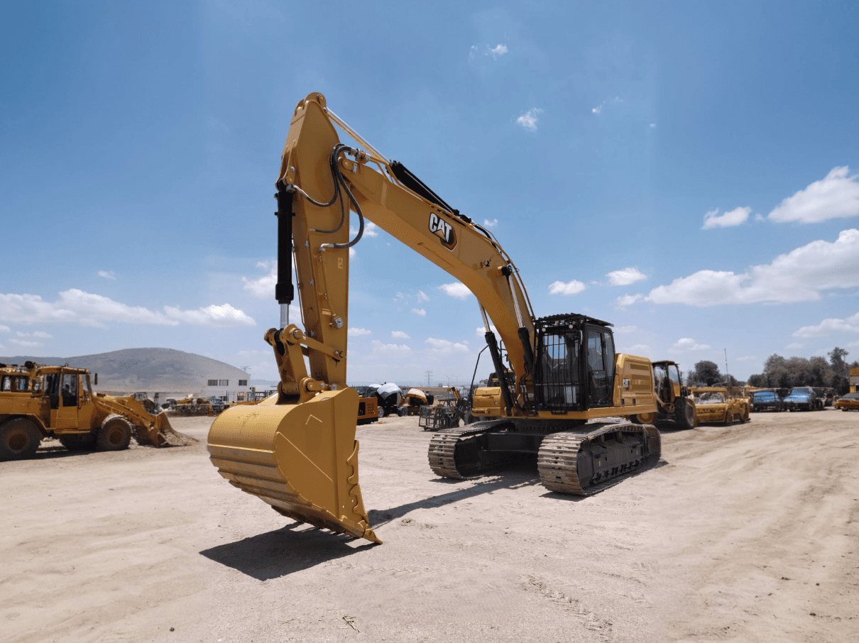 Excavadora usada cat