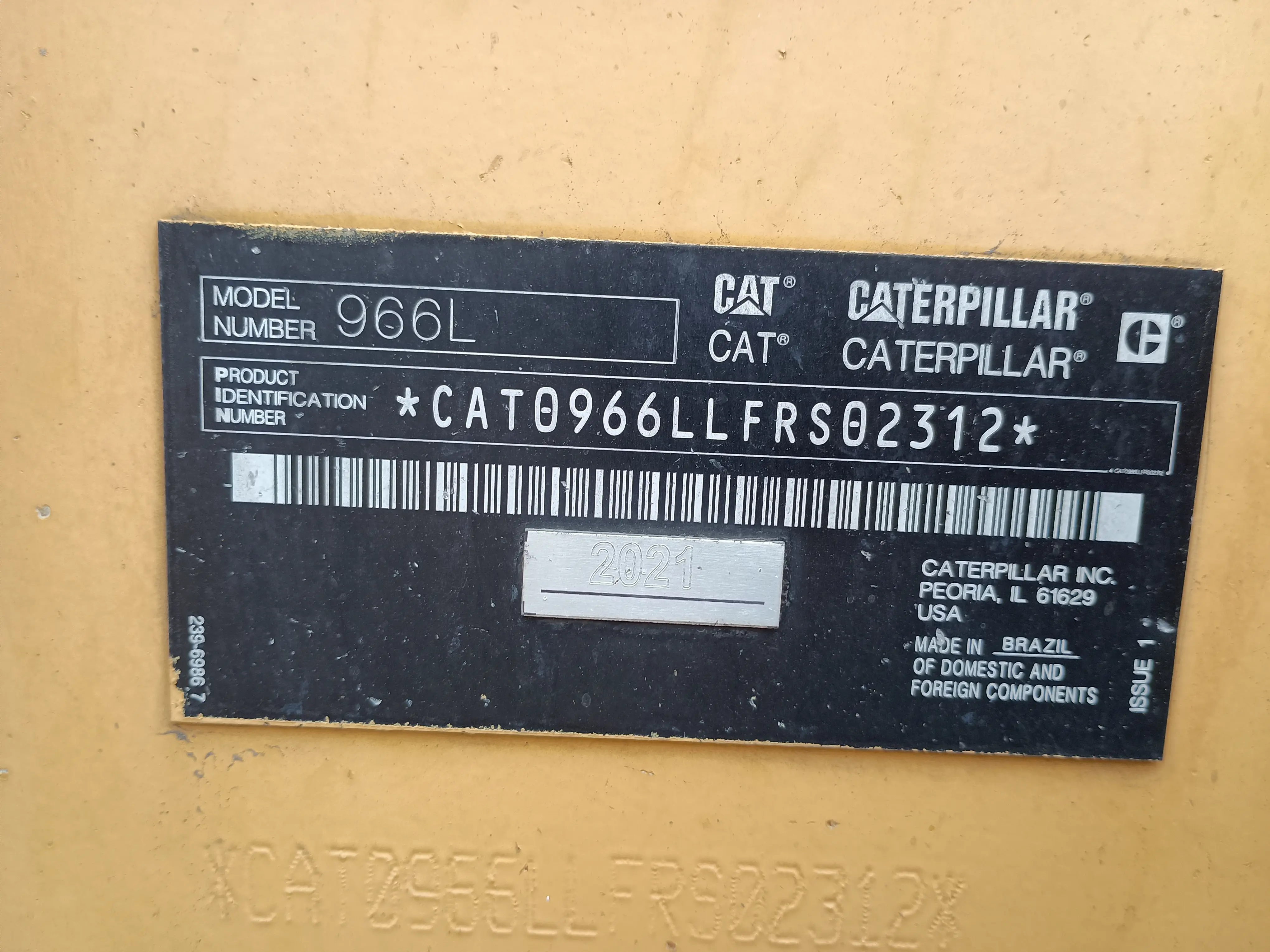 Cargador frontal usado