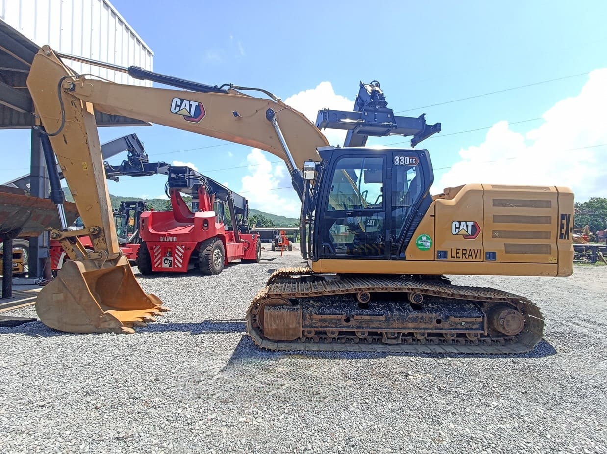 Excavadora usada cat