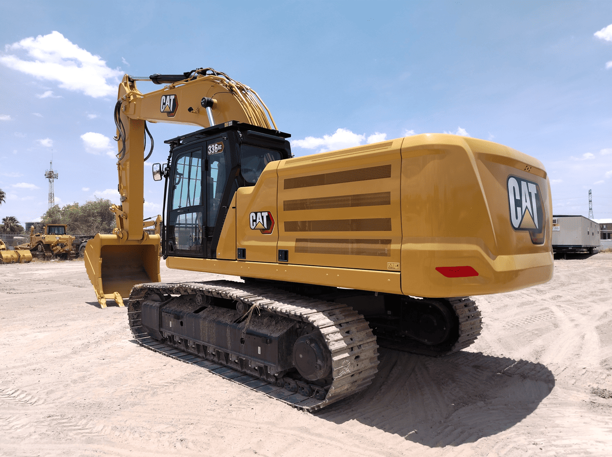 Excavadora usada cat