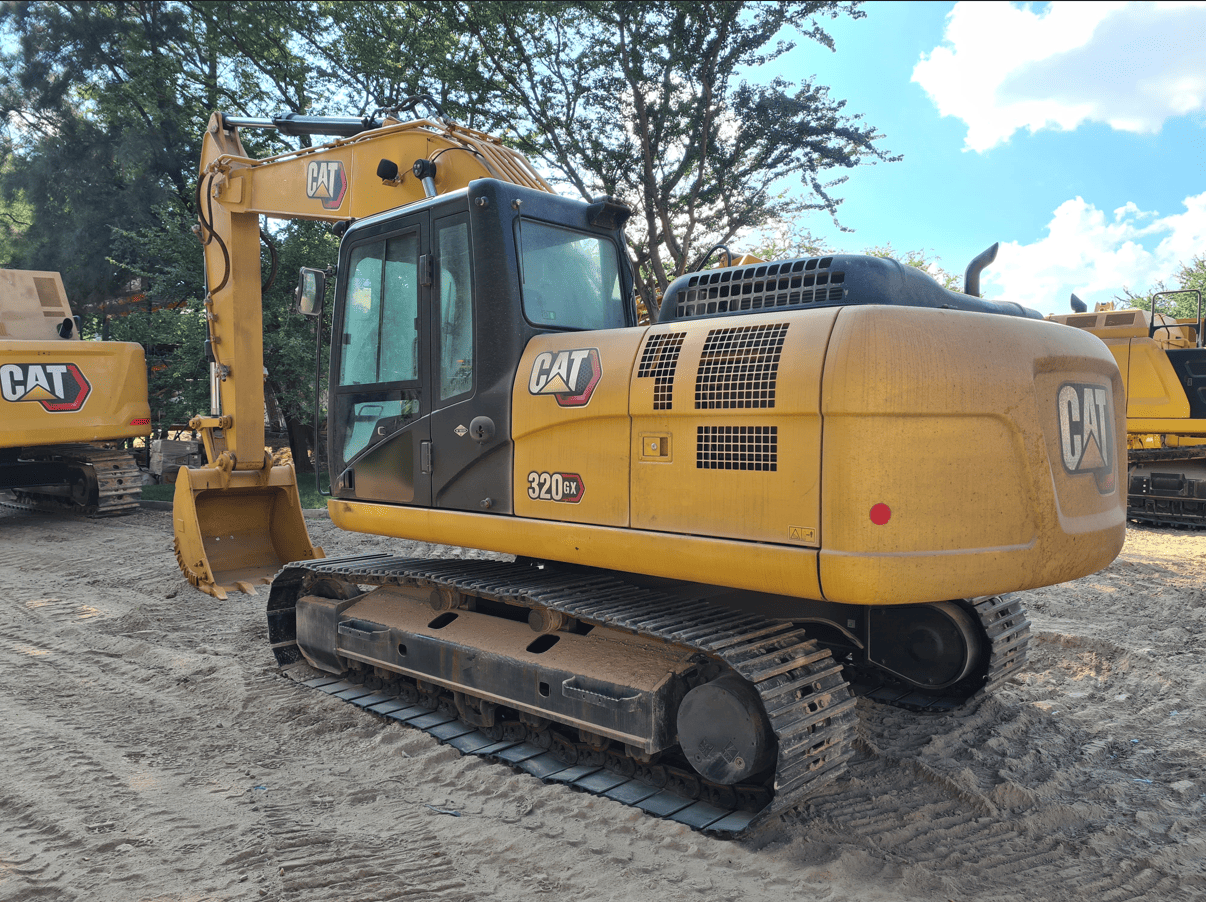 Excavadora usada cat