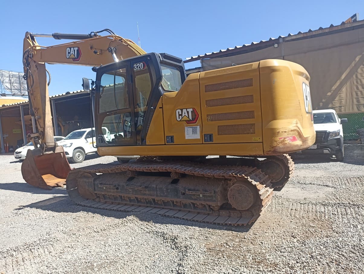 Excavadora usada cat