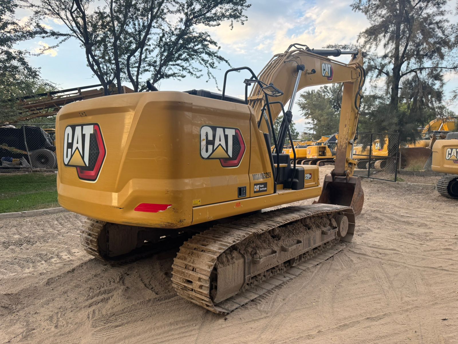 Excavadora usada cat