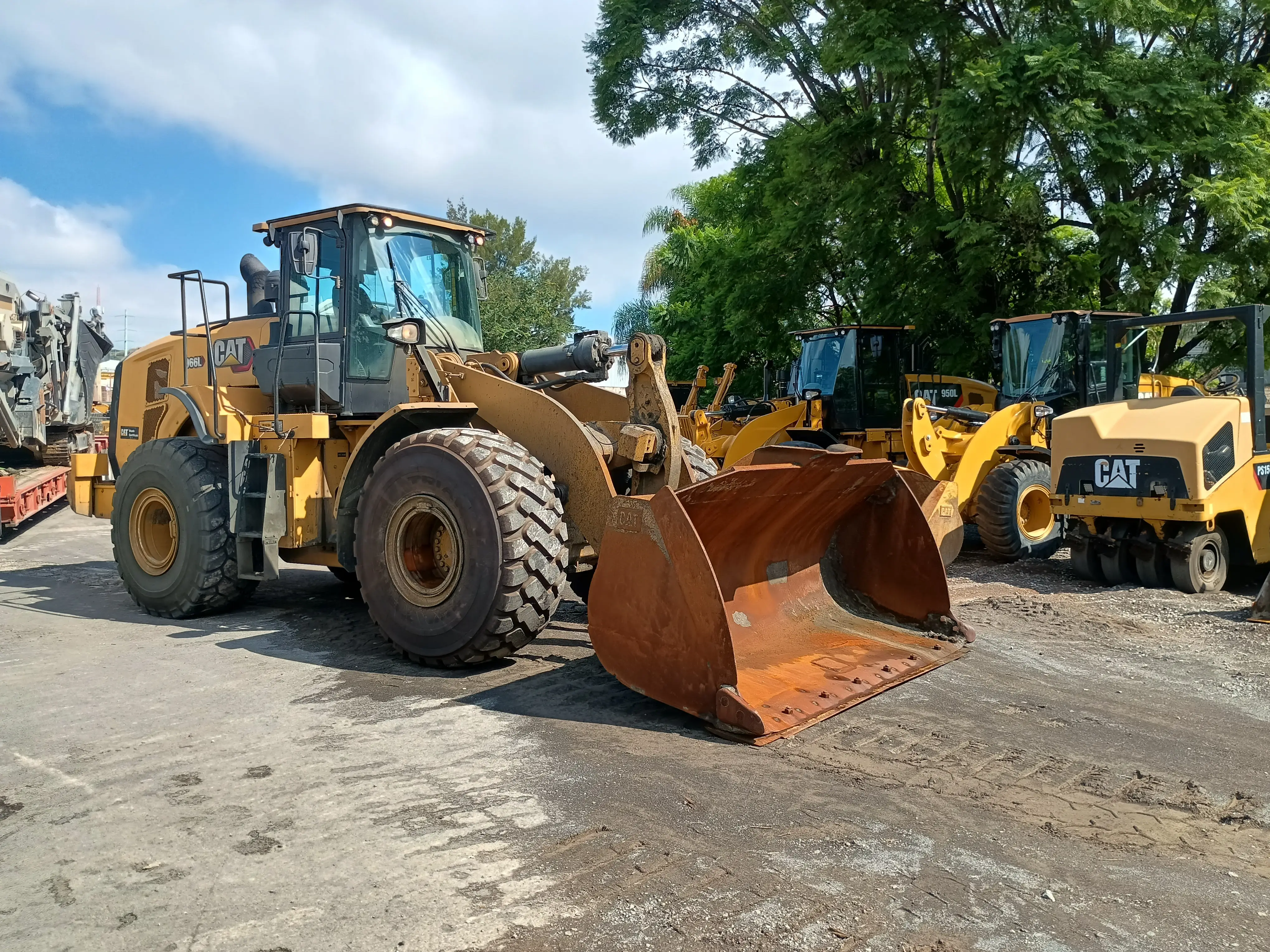 Cargador frontal usado